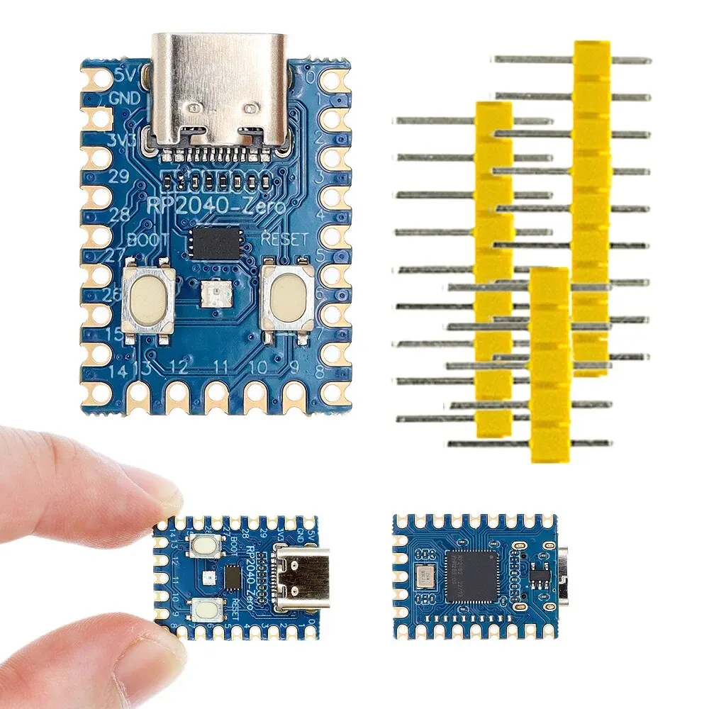 RP2040-Zero RP2040 for Raspberry Pi Microcontroller PICO Development Board Module Dual-core Cortex M0+ Processor 2MB Flash