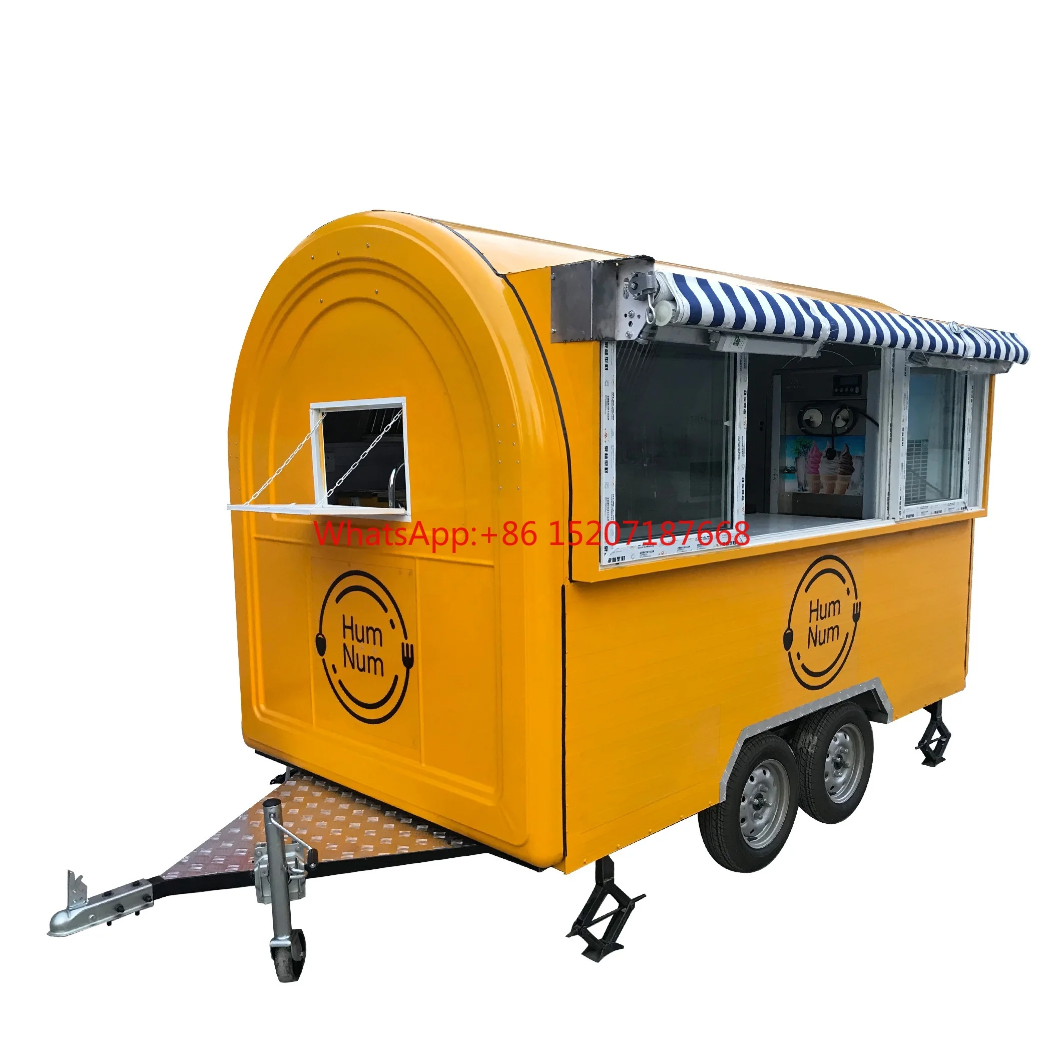 Custom Mobile Coffee Cart Juice Food Truck Mobile Food Trailer