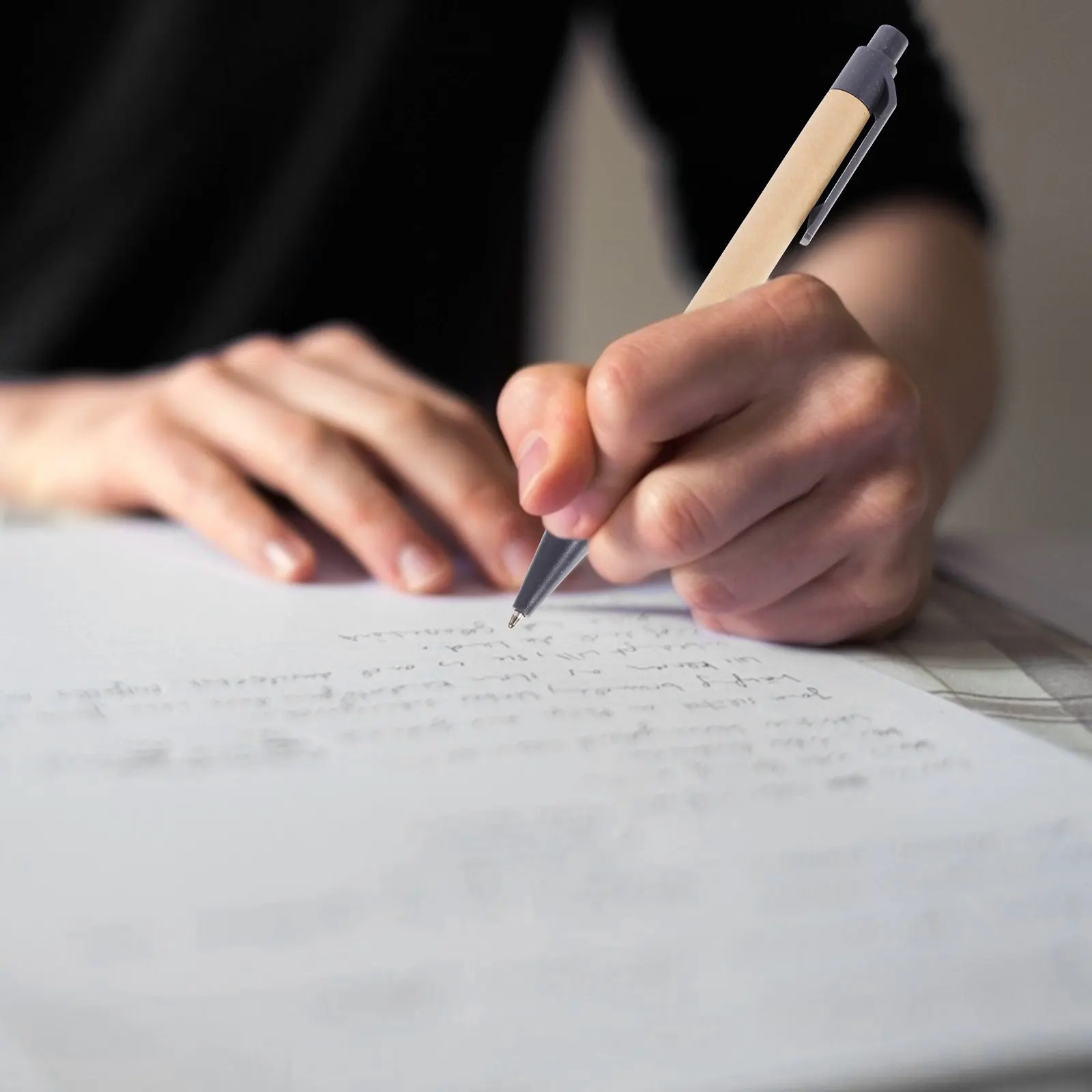 

Набор из 10 шариковых ручек: гладкое письмо, эргономичный дизайн, оптом для класса, офиса, школы, портативные, для ежедневного использования