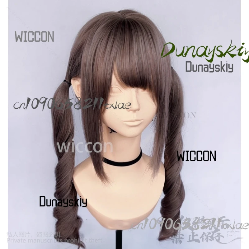 أنيمي Nyashka كوس اليابانية جيراي كي الفتيات تأثيري شعر مستعار اصطناعي لوليتا جميل الحلو Y2K عناقيد حفلة الهالوين كوس JK أغطية الرأس