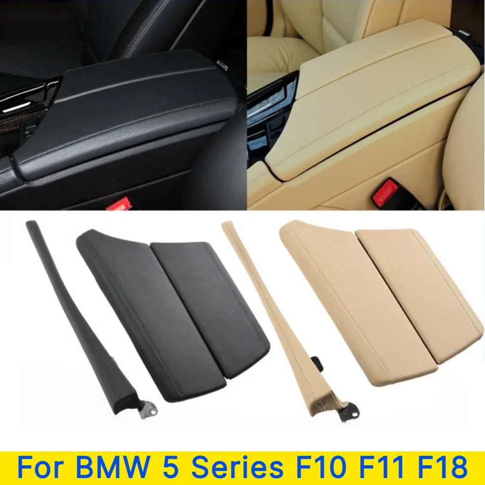 Mittelkonsolen-Deckel Armlehnenbox-Abdeckung Seitenverkleidungsleiste Ersatz für BMW 5er Serie F10 F11 F18 520 523 525 528 2010-2017