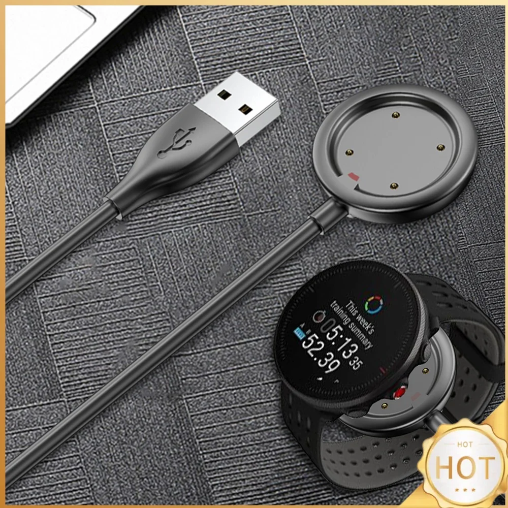 3.3 FT Smart Watch USB Charger Replacement USB Charger Charging Dock Cable for POLAR Vantage V/Vantage M/ POLAR GRIT X/Ignite