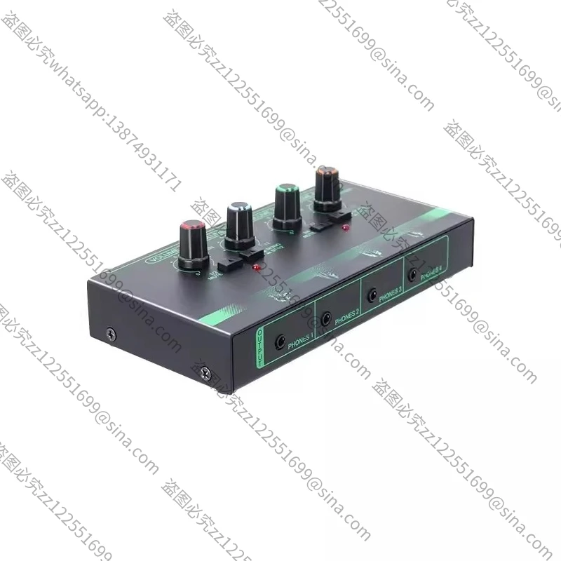 

Подходит для аудиомикшера 6,5, одна минута, четыре микрофона, распределение наушников, 2 в 8, стерео 1 в 4 выхода 3,5, несколько выходов