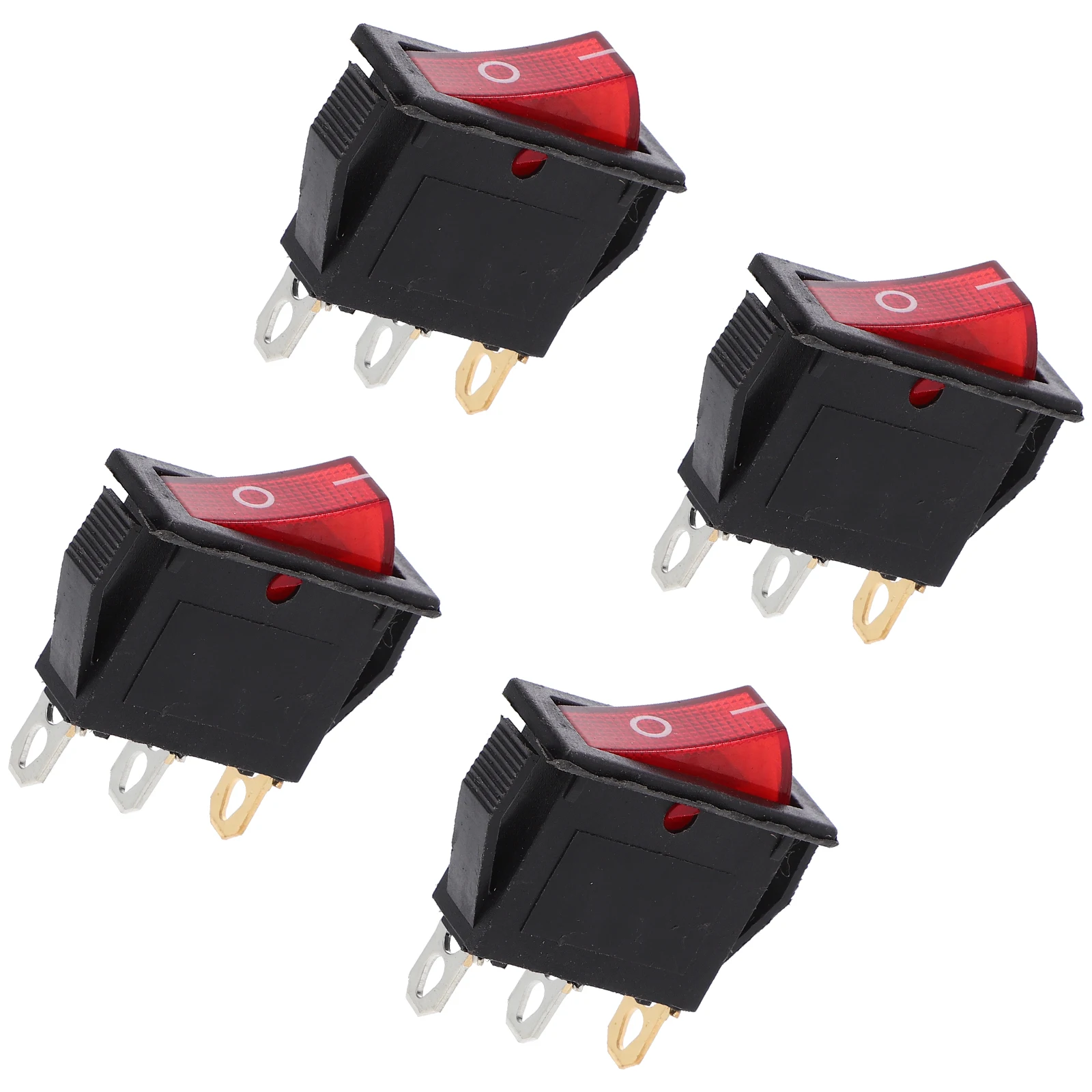 

4 Pcs Electric Cooker Toggle Switch Button Replacement Rocker Copper Heavy Duty Universal Pot Kitchen Appliances