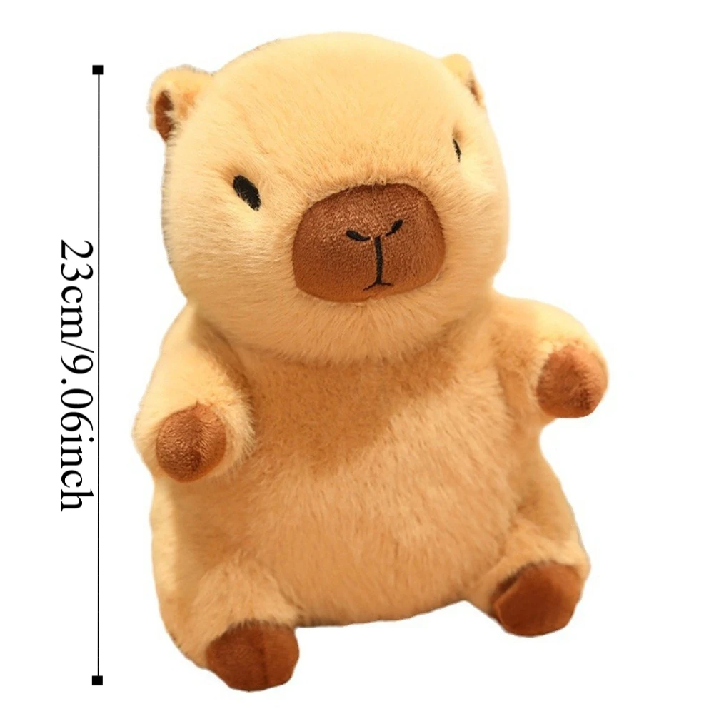 Kawaii Dress Up Capybara Plüschpuppe Cartoon Flauschiges Capybara Plüschtier Weiche Simulation Capibara Flauschige Puppe Geburtstagsgeschenk