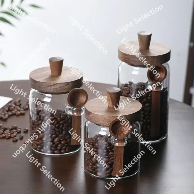 

Coffee bean storage jar