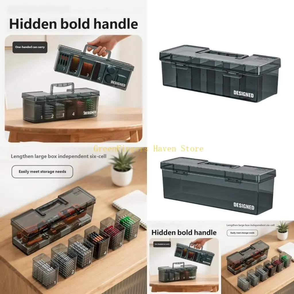 f68d-コンポーネントの簡単な識別のための明確なビューツール収納ボックスコンテナケース