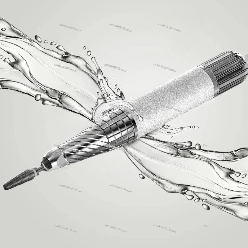 LAMWO DAICHONG 4ème artiste Salon de manucure léger Rechargeable perceuse à ongles lime Machine pour manucure pédicure blanc