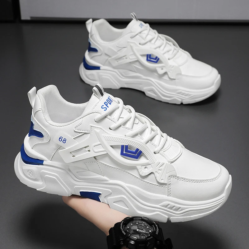 Men\'s Casual Sneakers Breathable Lightweight Fashion Sport Shoes Outdoor Soft Mens Running Shoes Athletic Jogging Walking Shoes