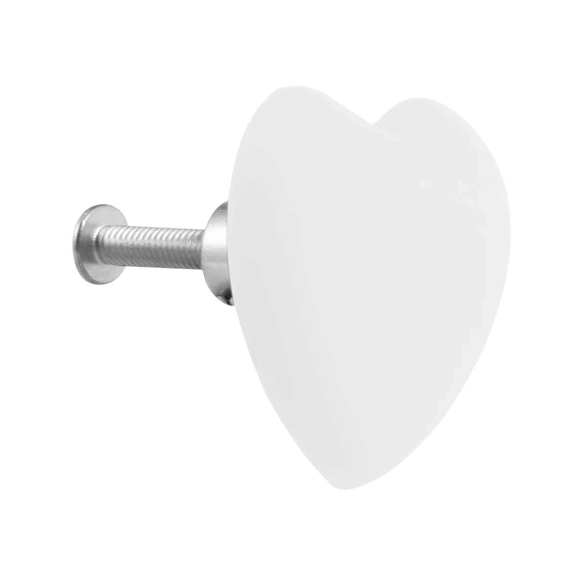 

4 Pcs Heart-shaped Handle Drawer Adorable Cabinet Wardrobe Cute Simple Furniture Pull Pulls