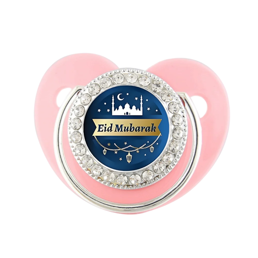 Muslim Baby Pacifier with Dust Cover Newborn Soother Silicone Teething Chew Toy Calm Comfort Trending