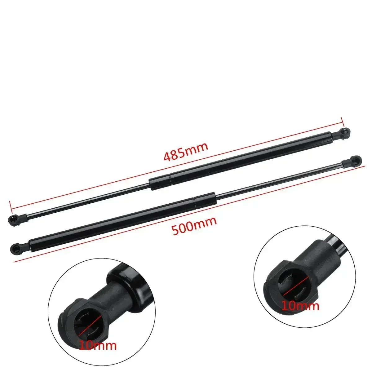 2PCS Rear Tailgate Gas Struts Support BHE780060 for Land Rover Discovery 3 4 2004-2013 Truck Lift Support Struts