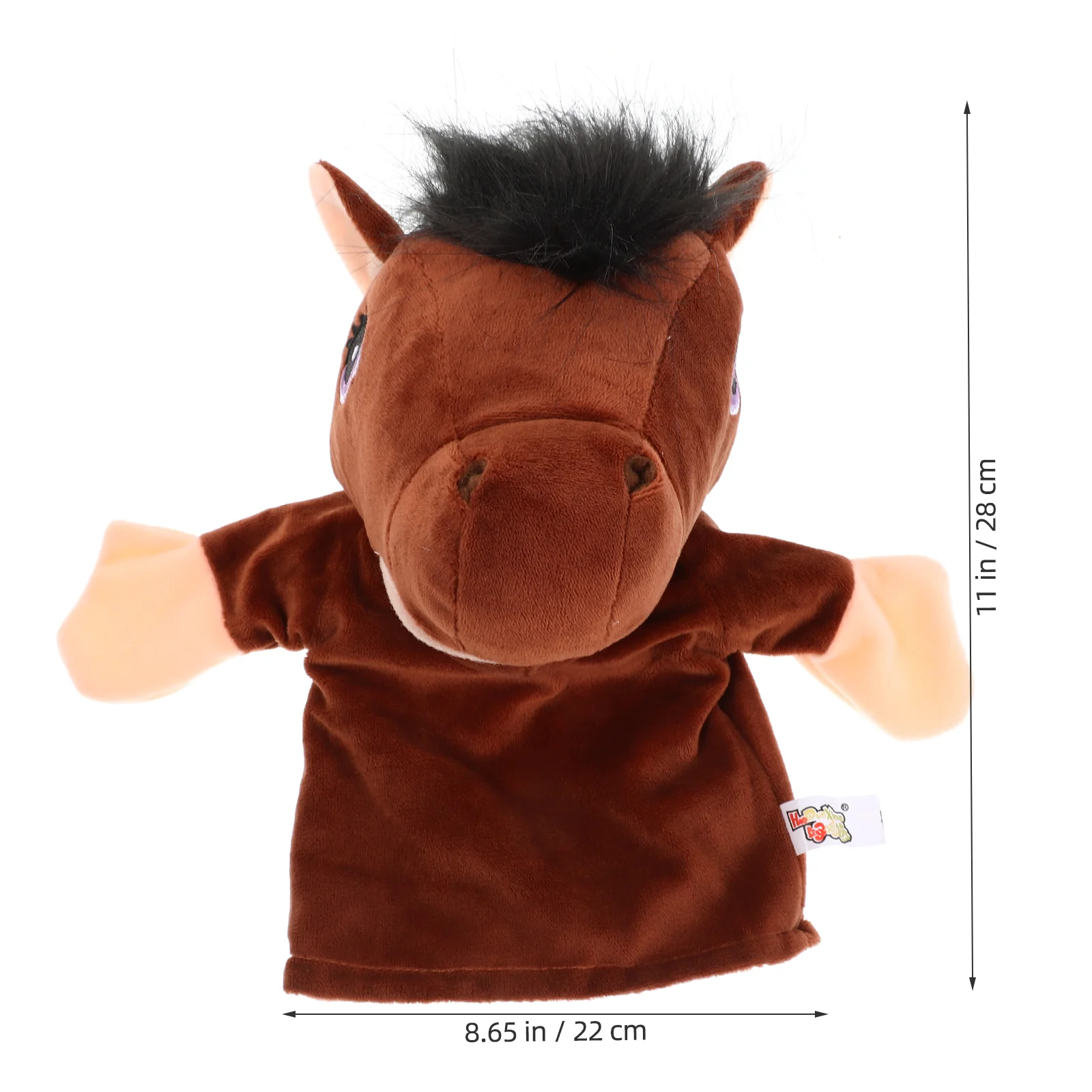 Stuffed Animal Hand Puppet Cute Farm Pretend Play Puppets Christmas Parent-child