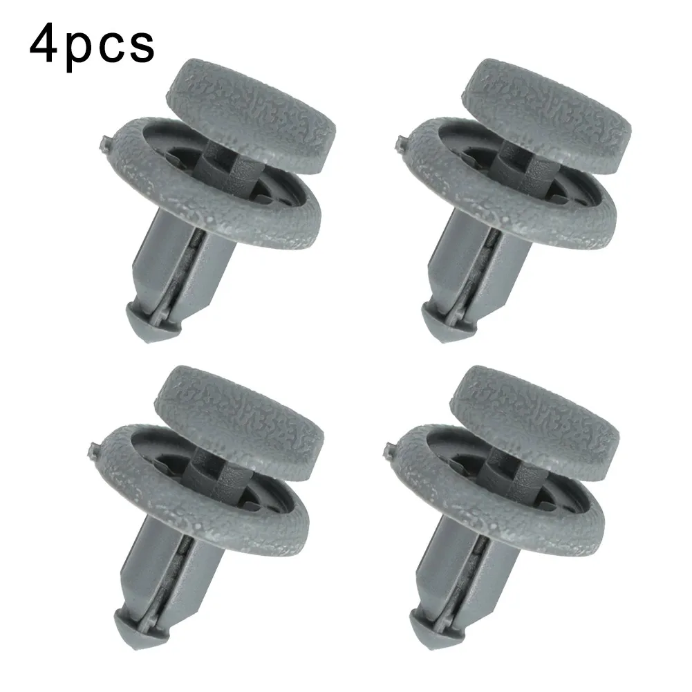 Boot Shelf Clips Bracket For Nissan Juke F15 Gray Accessory Parcel Parts Plastic Rear Replacement Retaining Useful