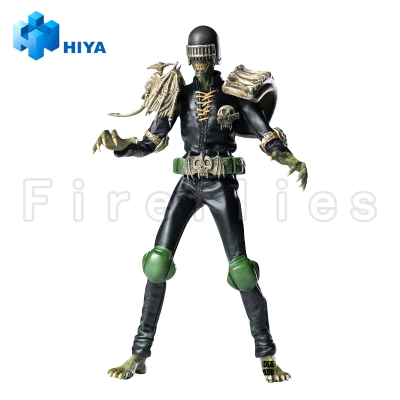 [Pre-Order]1/12 HIYA 6 Inch Action Figure Exquisite Super Series Judge Dredd Judge Death Anime Model Toy Free Shipping