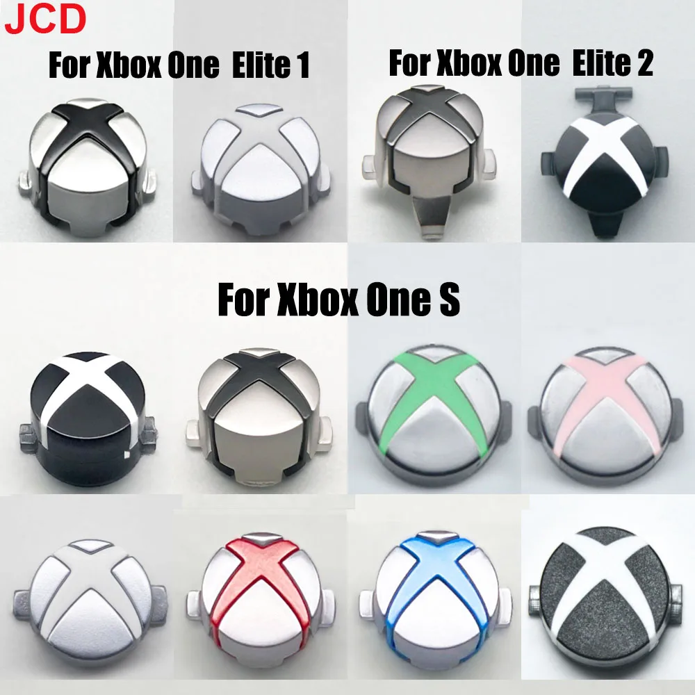 1Set For Xbox One S X1S Elite1/ 2 Controller Home Button Start Return Back Switch Light Power Guide Logo Key For Xbox Series S X