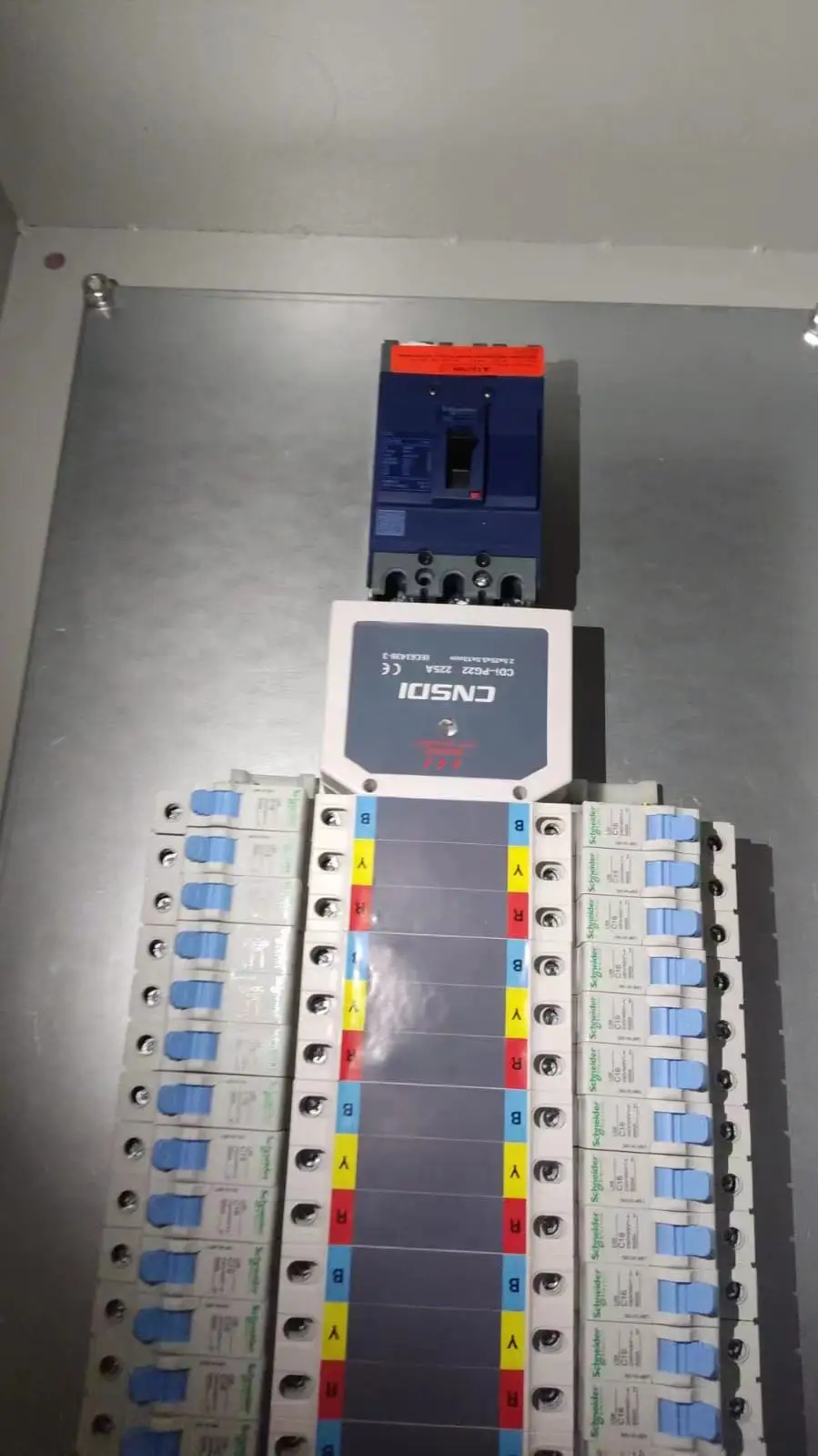 Factory Supply 125A Wall Mounting Main Breaker Load Center Panel Assembly Low Voltage Products