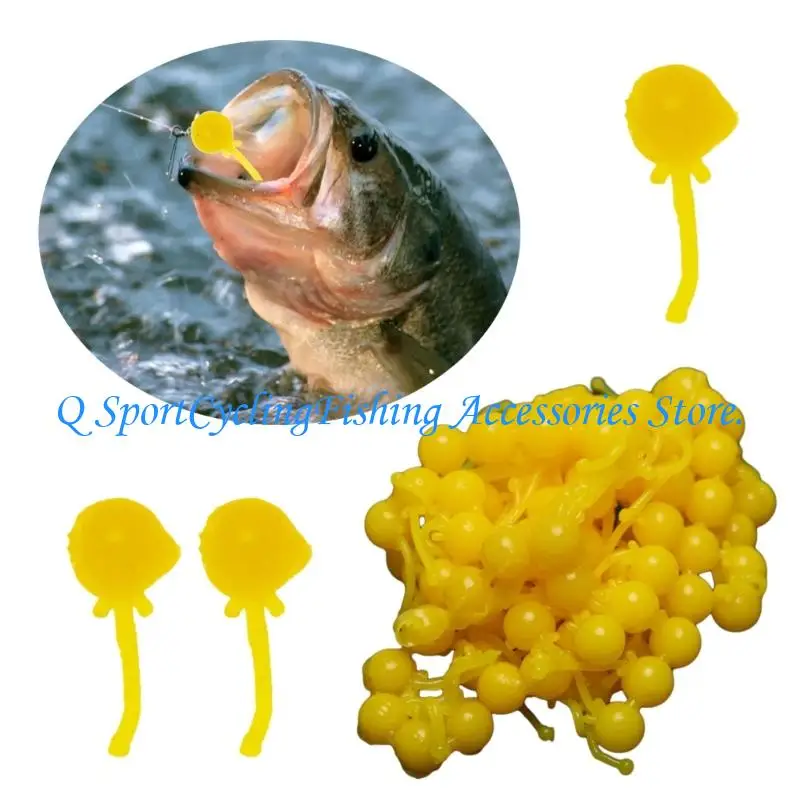 

31KC 400pcs Count Soft Polliwog Simulation Baits Angling Soft Lures for Catching Fish Suitable for Lake and River