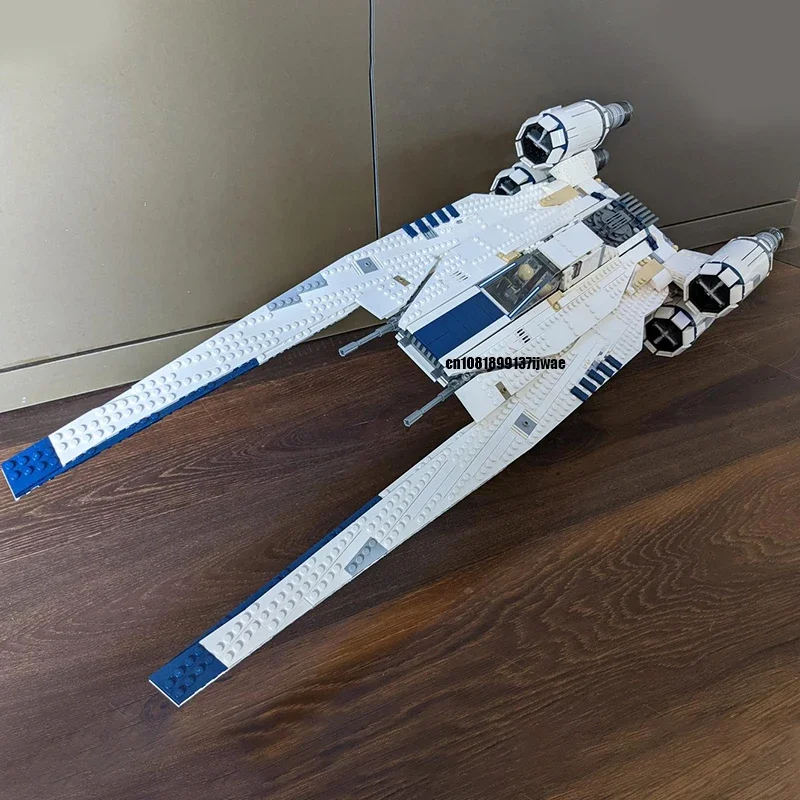 Nouveau personnalisé 3005 pièces star bataille film MOC UCS u-wing modèle de chasseur spatial bricolage idées créatives enfant jouet assemblage Puzzle cadeau d'anniversaire