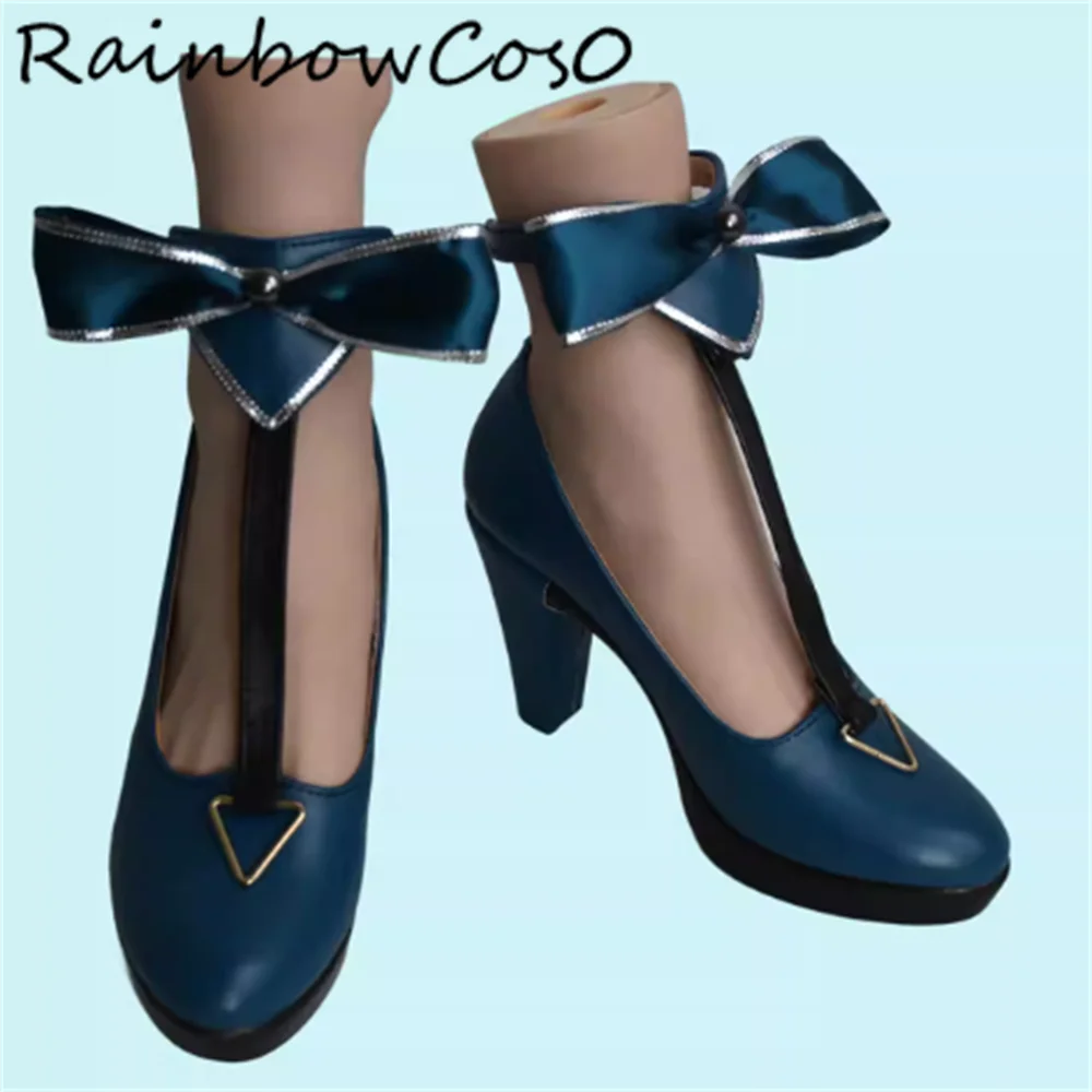 

Lynette Genshin Impact Cosplay Shoes Boots Game Anime Party Halloween RainbowCos0 W5335