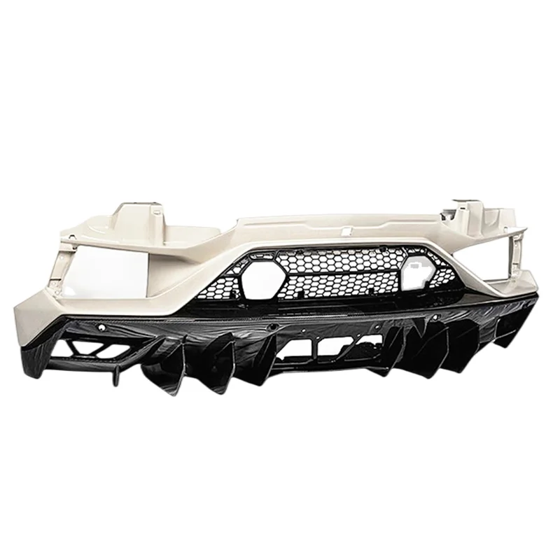 

Для Lamborghini Aventador LP700 LP720 LP750 2011-2015 годов: Комплект заднего бампера из сухого карбона в стиле SVJ