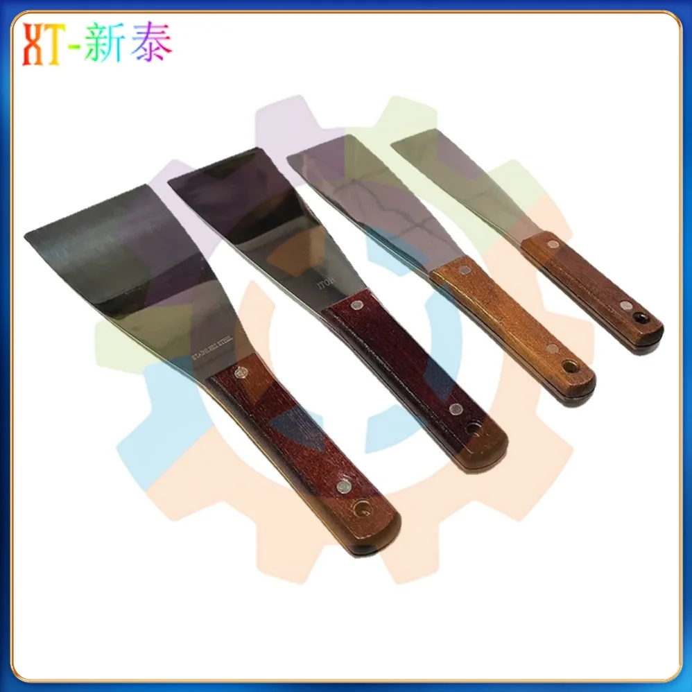 Best Quality 10 Pieces 45mm 60mm 75mm 90mm Width stainless steel Ink Shovel Knives For Offset Printing Machine