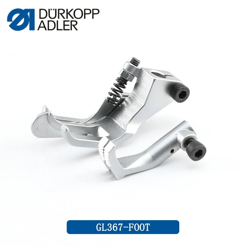 

Прижимная лапка Durkopp GL367/GR367 для верхней строчки с направляющей для кромок | Для Durkopp 867/1767 и Juki LU-2810 | OEM-запчасти
