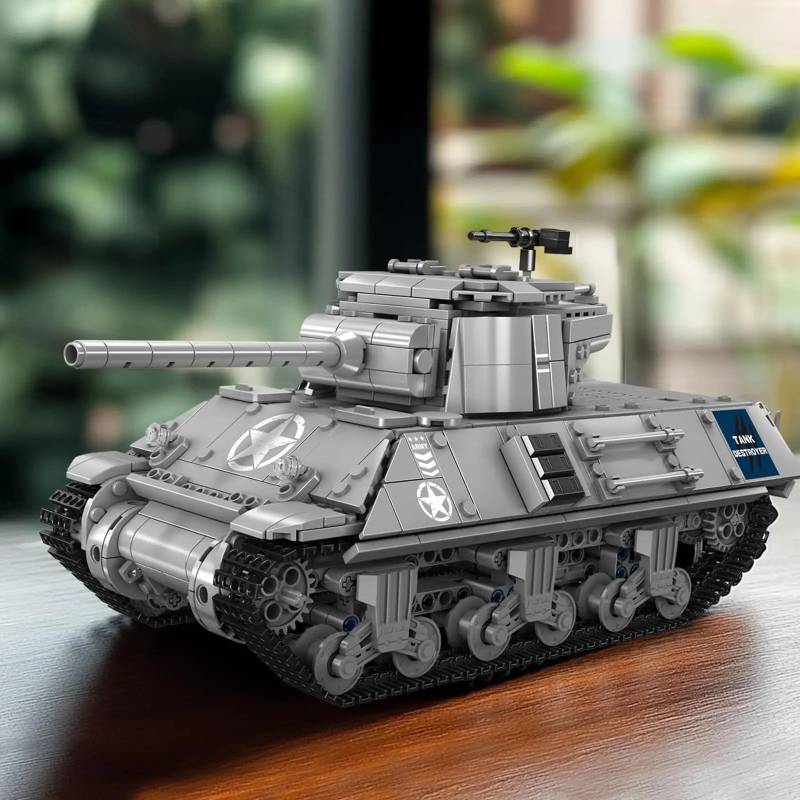 モールドキング 1057ピース RCミリタリービークル組み立てキット、第二次世界大戦コレクタブル戦車モデル（ティーンエイジャーと大人向け）、ギフトアイデア