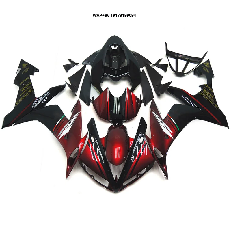 

Fit for 2004 05 2006 YZF 1000 R1 Fairing Kit ABS Plastic Candy Red Black