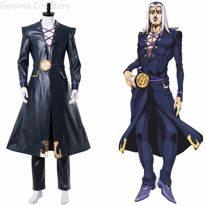 

Bizarre Adventure Cosplay Golden Wind Leone Abbacchio Cosplay Costume Uniform Halloween Carnival Costumes Customizable