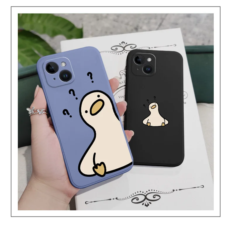 What A Duck Handyhülle für iPhone 17 17 Air 16 16e 15 14 13 12 11 Plus Pro Max Mini X XR XS Plus Cover – Detail 2