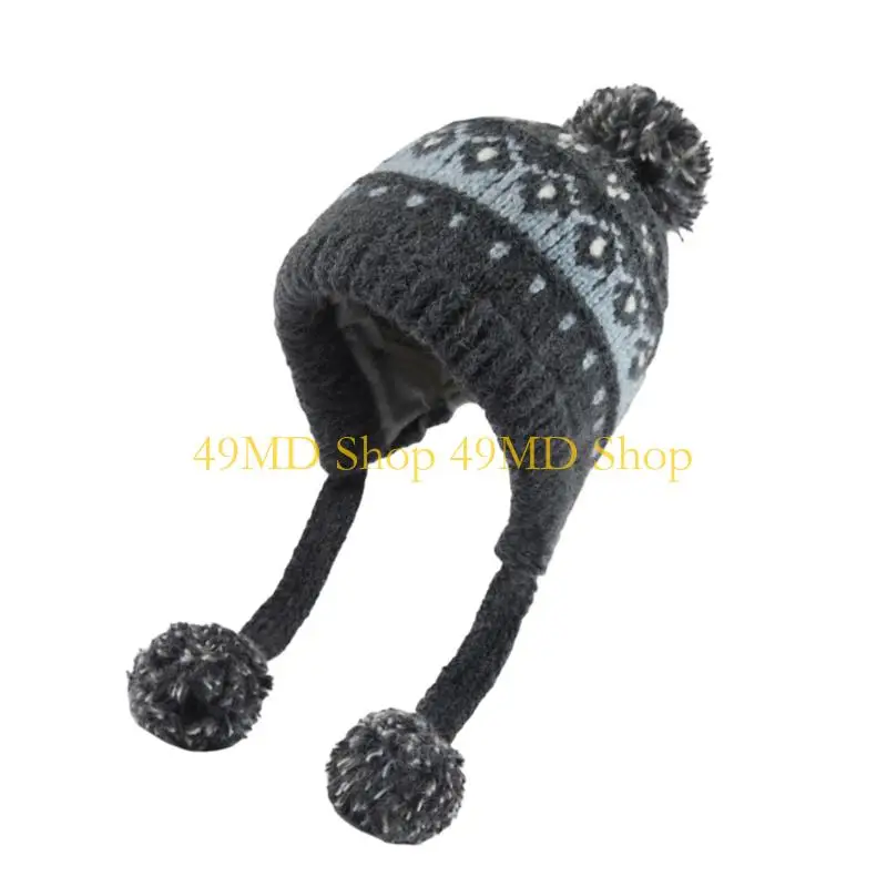 49MD Practical Styles Stretchable Knit Headwear Cold Protections Outdoor