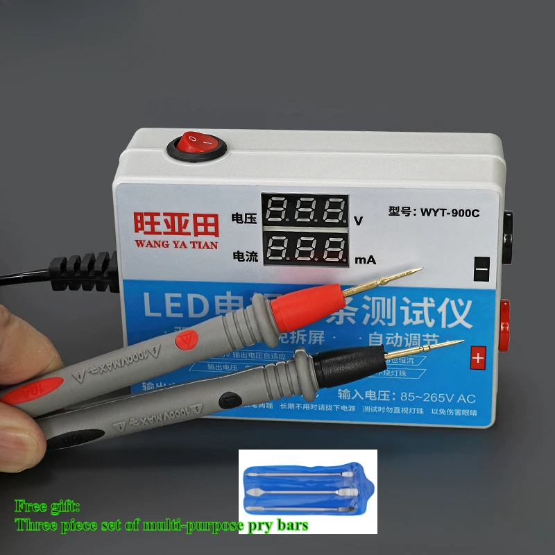 

(Free Repair Tools)Mltifunctional LEDTester 0-300V Output TV Backlight Strips Beads Current and Voltage Display Measurement