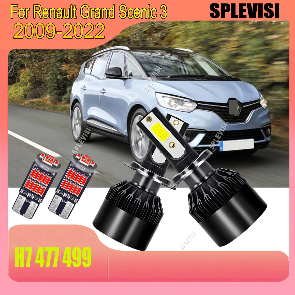 

Time for an Upgrade Explore Our Top-Rated LED H7 60W 6000LM Headlight Bulb For Renault Grand Scenic 3 2009 2010 2011 2012-2022