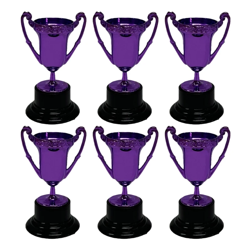 

6Pcs Competition Award Trophies Basketball Football Winners Gifts