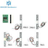 Load Cell 1KG 2KG 5KG 10KG 20KG HX711 AD Module Weight Sensor Electronic Scale Aluminum Alloy Weighing Pressure Sensor YZC-133