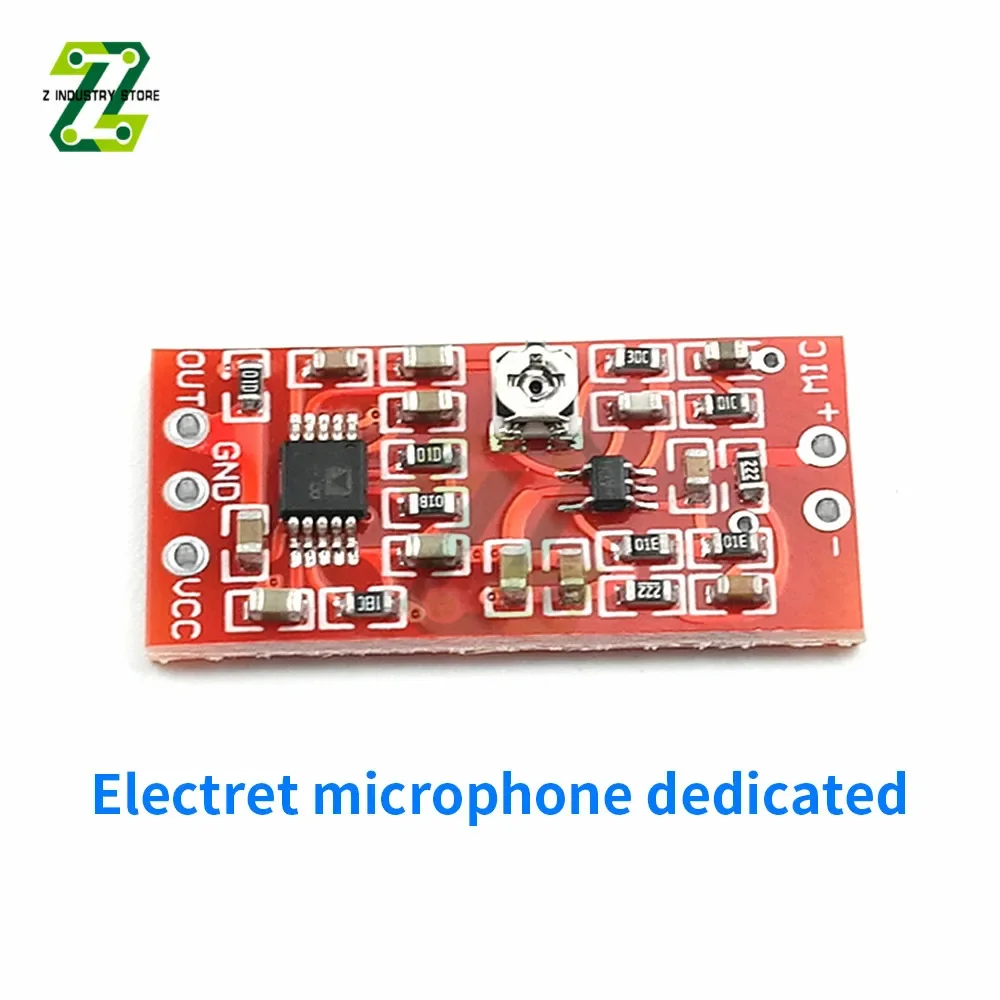 DC3 ~ 5V MAX4466 Electret ميكروفون وحدة مكبر للصوت إشارة الصوت مجلس مكبر للصوت مع SSM2167 ضاغط صوت