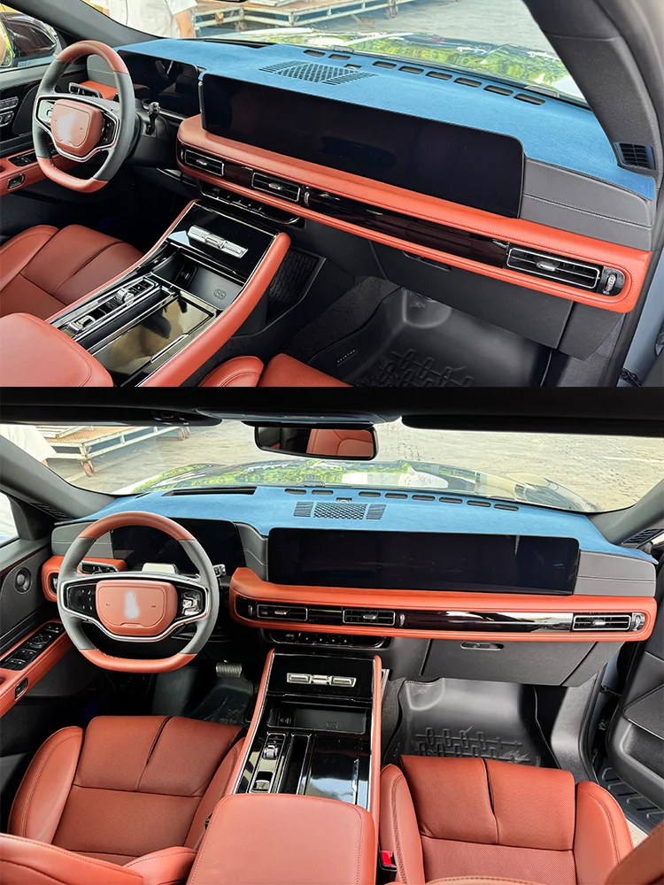 For 2024 2025 2026 Lincoln Aviator Car Dashboard Mat Accsesories Anti-reflective Anti-slip Anti-dirty Pad Instrument Panel