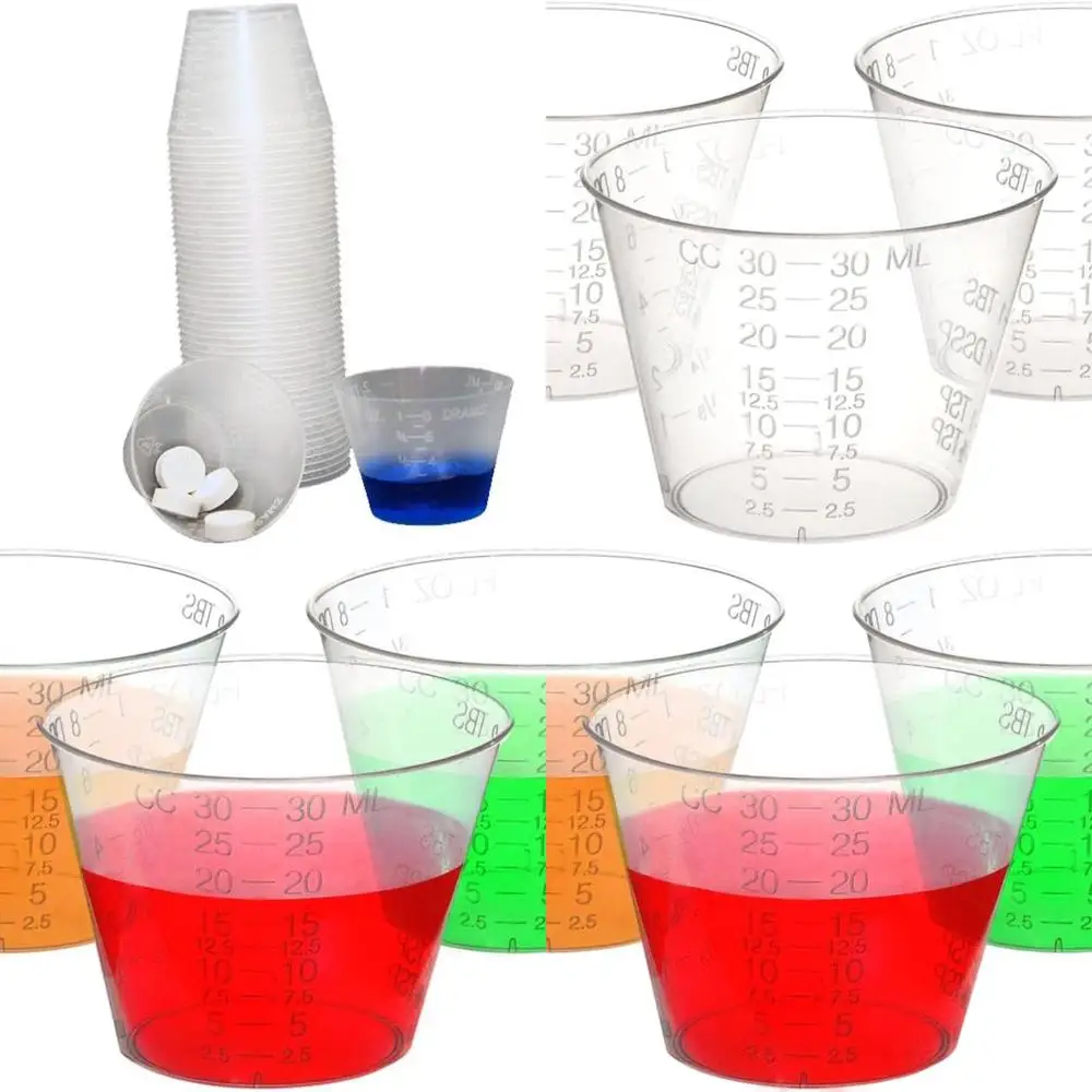 

Пластиковые аптечки емкостью 1 унция, оптовая упаковка по 5000 шт.