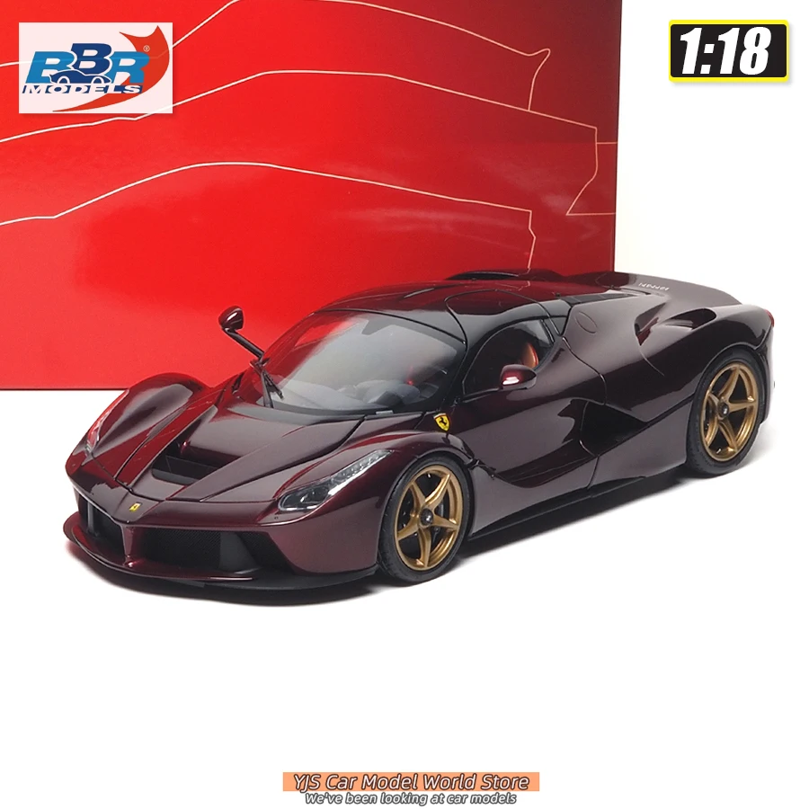 

BBR Die-casting model 1/18 LaFerr Car model Static Ornament Holiday Gift Collection