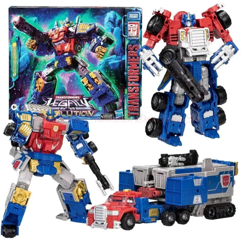 【Na stanie】Hasbro Transformation Toys Commander Optimus Prime Figurka Akcji Robot Model Kolekcjonerski Zabawka Hobby