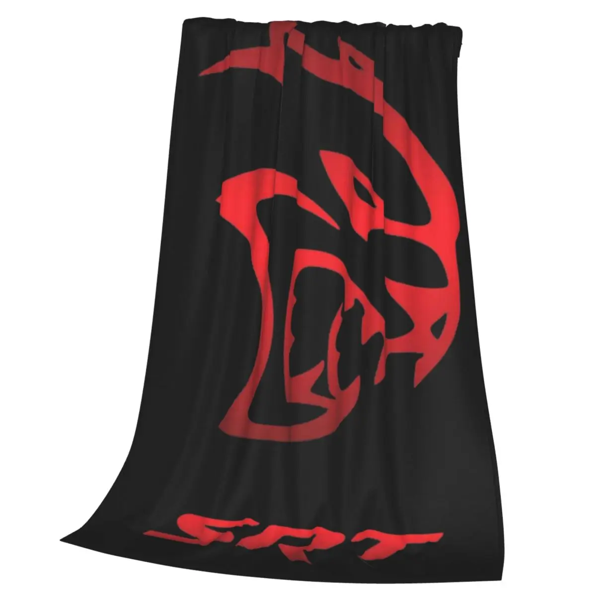 Dodge Hellcat Srt Logo Blanket Soft Warm Flannel Throw Blanket Plush for Bed Living room Picnic Travel Home Couch