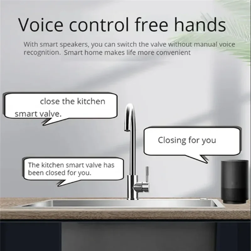 A99E-WIFI Controller valvola intelligente Spegnimento acqua APP di controllo remoto Valvola a sfera di automazione wireless per spina europea Ewelink