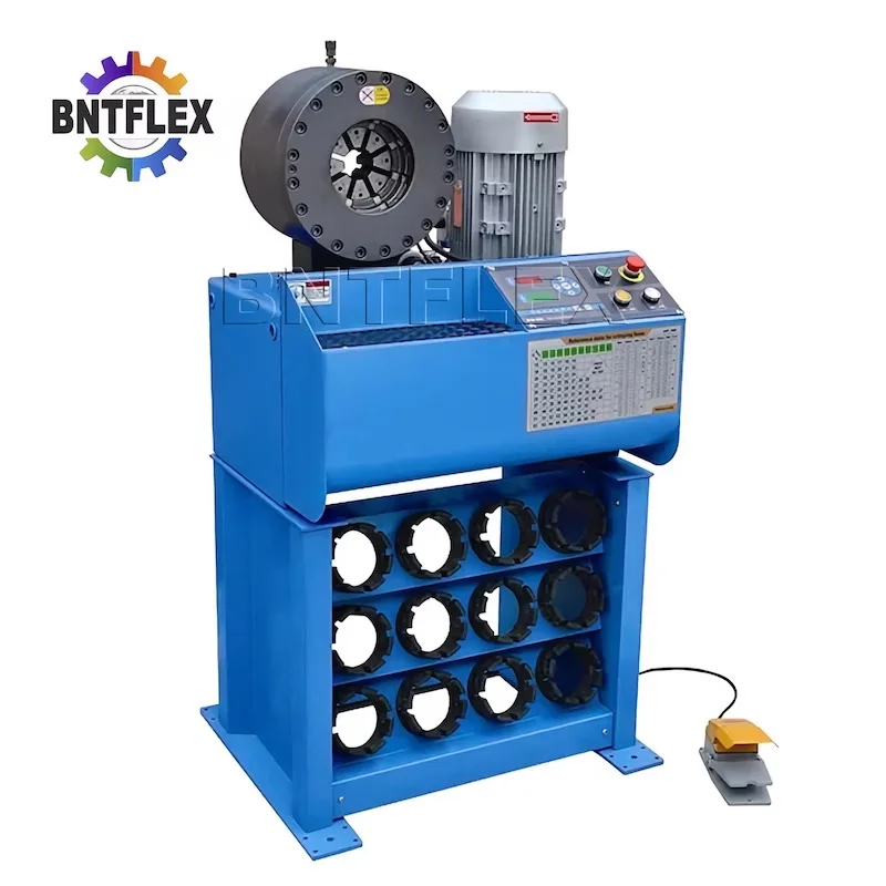 Customized 1/4inch to 2 inch Hydraulic Hose Semi Automatic Crimping Machine