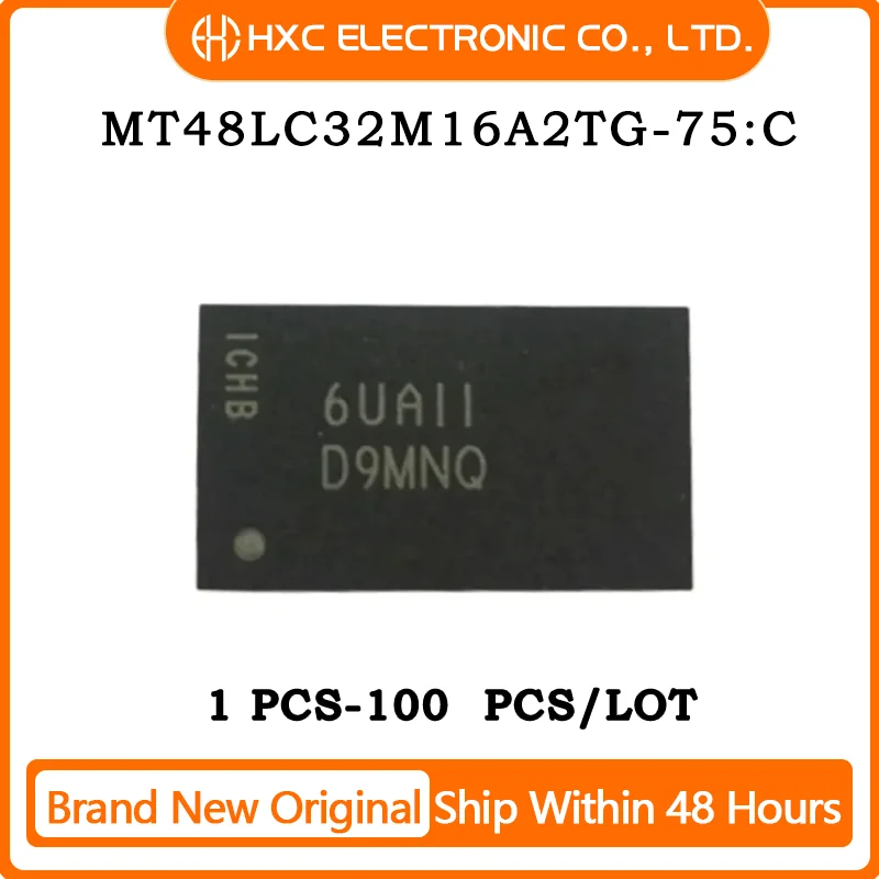 

Free Shipping 1PCS/10PCS/50PCS/100PCS MT48LC32M16A2TG-75:C TSOP54 MT48LC32M16A2TG Brand New Original IC CHIP