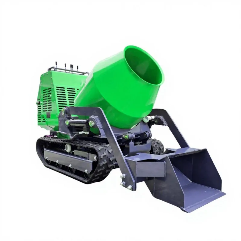 Mini Concrete Dumper Self Loading Mixer Truck Diesel Engine Compact Dumper for Construction Work view 2