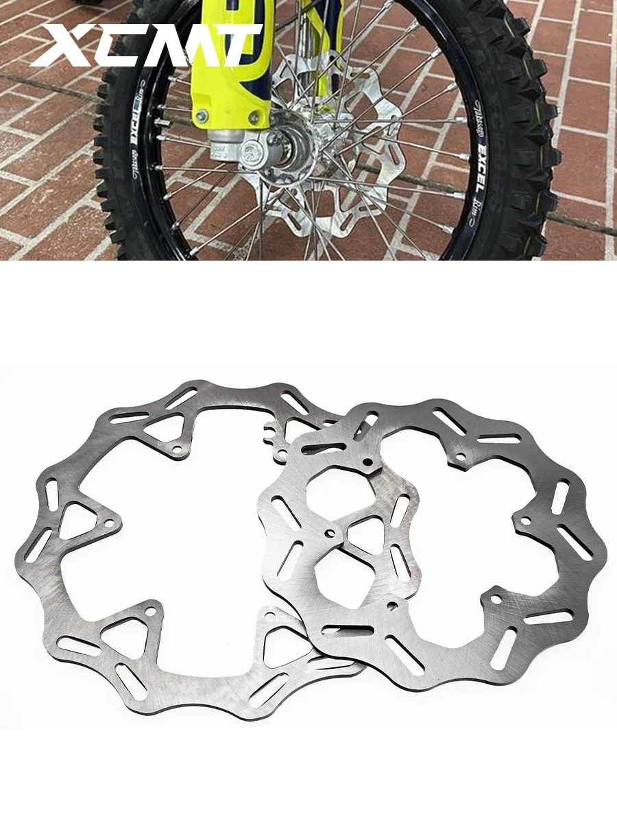 Motorrad 220MM 260MM Vorne und Hinten Bremsscheibe Stahl Rotoren Disk Für KTM SX SXF XC XCF XCW EXC EXCF Husqvarna FE TE FC TC FX TX