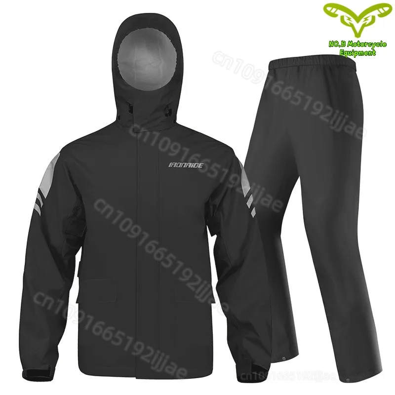 Motorcycle raincoat rain pants split suit motorcycle riding rainstorm-proof locomotive outdoor electric vehicle riding raincoat