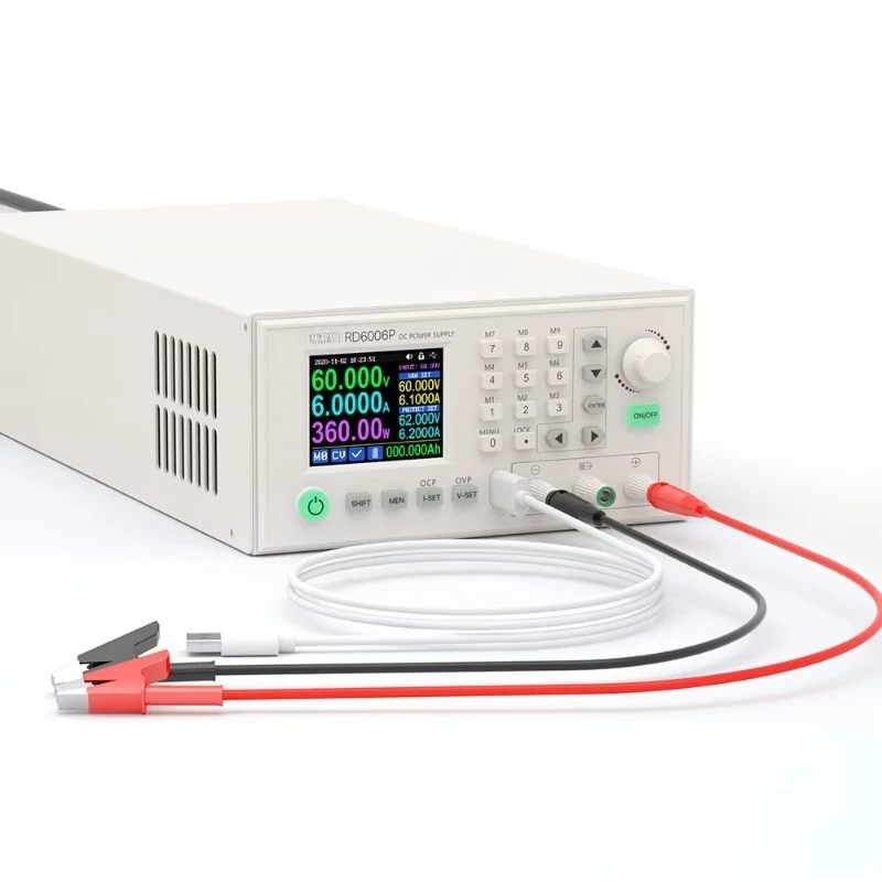 RD6006P Digital Controlled AC-DC Lab Power Supply 60V 6A 360W USB Assembled Adjustable Voltage Current Bench Power Module