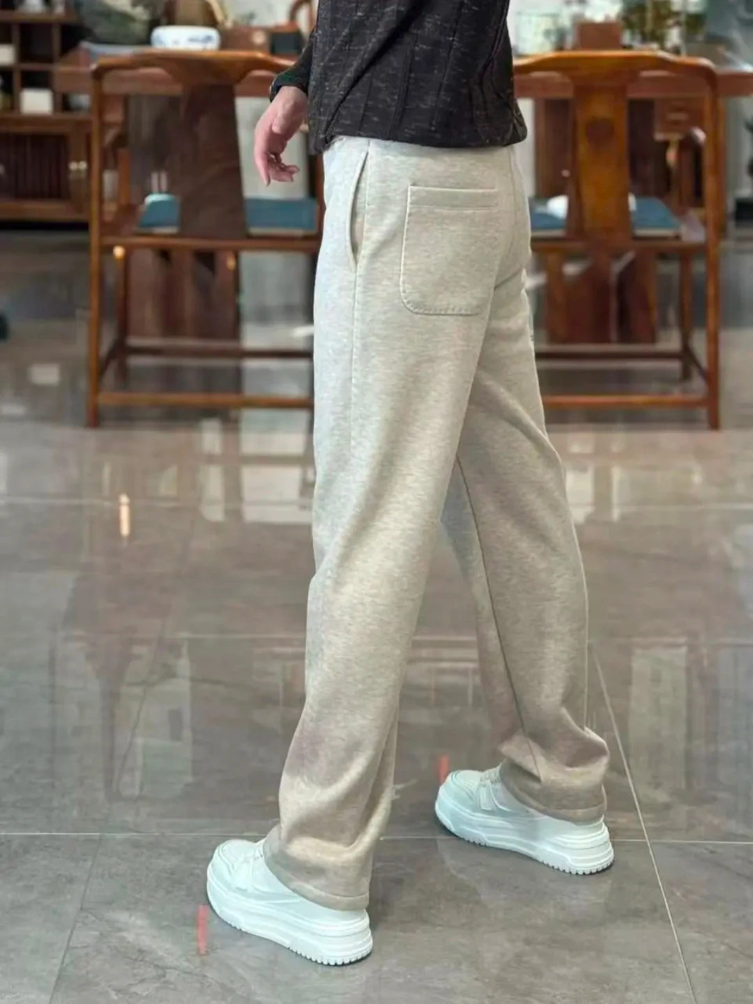 

Men's Straight Leg Casual Pants Autumn Winter New Arrival Trendy Personali High Quali Cool Busin Casual Comfortable Fit